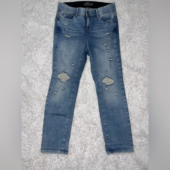Torrid Bombshell Straight Leg Jeans 16R - Picture 2 of 6